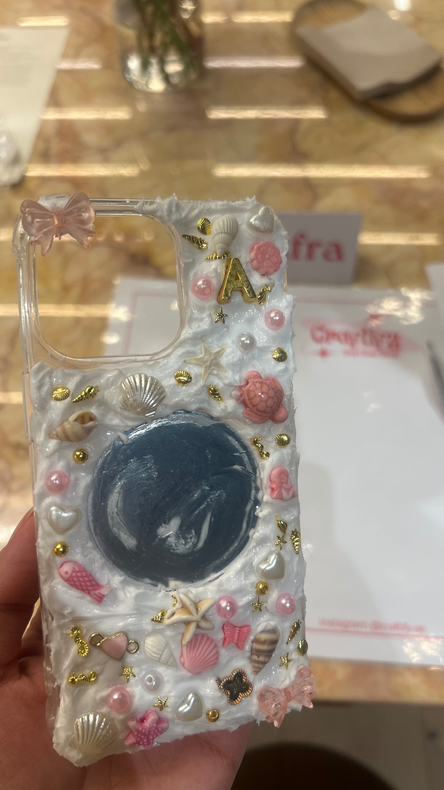 Add a Mini Mirror to Your Phone Case
